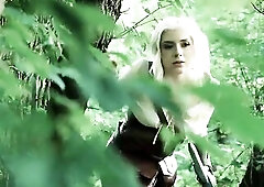 Chloe Amour Makes Gia OhMy Forget Anything Except Her Tongue and Fingers - The Witcher Porn Cosplay Parody