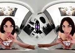 Horny dark haired rides her boyfriend’s pecker for their sensational day - teenmegaworld