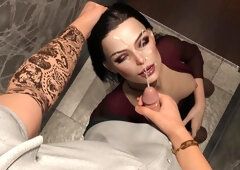 Exciting Games The Wife Sucks Her Husband Off And Got Her Face Covered With Cum In The Toilet Ep 8