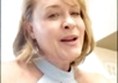 No bra no panties, real orgasm amateur