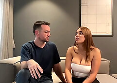 Behind The With Sexy Huge Tits Latina With Andres Acosta, Pau Rojas And Paula Rojas