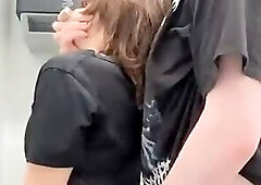 Couple intense in n out
