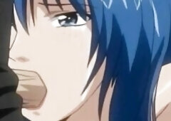 Breasty Anime redhead gets double penetration enjoying a worthwhile doggy style fuck