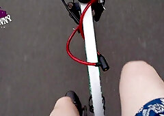 This happens when I go out cycling insane