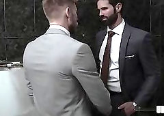 Muscle gay anal sex with cumshot