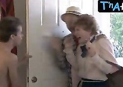 Barbara Crampton Ass Scene in Fraternity Vacation