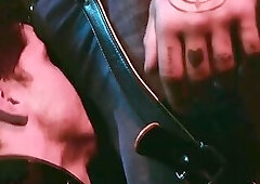 Devin Franco getting dominated by Bodybuilder Davin Strong