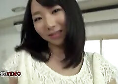 Fingering sultry Ayumu Ishihara Amateur Asian sex goddess JAV fucking bliss POV