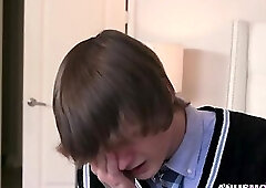 Mom catches her son watching anal porn on his phone!