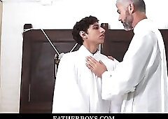 Hot Sex With Catholic Altar Boy While