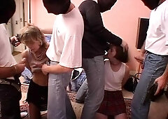 Oral Girls Fucked In Fetish Group Sex