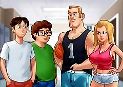 My friend's busty Colombian stepmom Judith shows off her big knockers