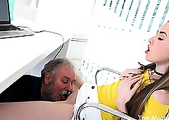 Old-n-Young.com - Empera - Old man fucks a fresh girl