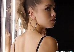 Sexy latina teen Alina Lopez is super HOT and curvy for Playboy