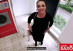 Milf Priscilla: Sucking Dick & Fucking In The Laundromat