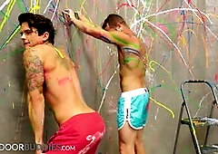 Happy, painters, homosexual