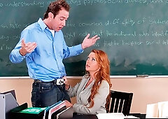 Sluttiest professor Janet Mason gets nailed with passion