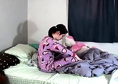 Taylor: Wakes Up, Dressed Over Diaper