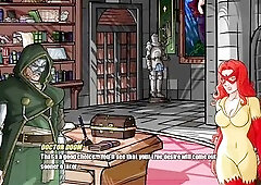 angel with flawless large breasts and large booty undresses for her dominant - doomination gameplay