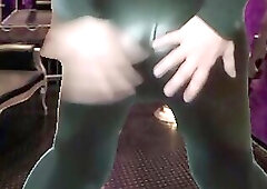 Slap My Butt In Latex Leggings