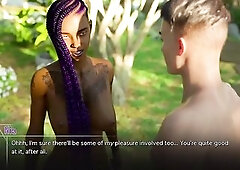 Taboo University - Large Titty Punk College Cutie Gets Conforted By Breasty Ebony Angel With Tattoos