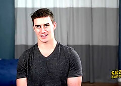 Sean Cody: Solo friend Koby butt fucking
