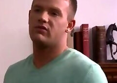 Twink gets ass fucked for the first time by a hot jock