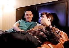 Twink sucks hard cock before being analpounded balls deep