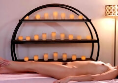 Beautiful bimbos lesbian massage emotional clip