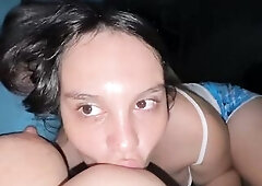 Milk on your melons, for u and me!