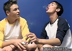 Twunk smoker Shane Allen bum ravaging after suck off