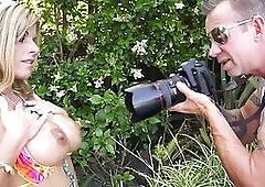 Hot photo session and rough sex with naughty big ass MILF Kristal Summers