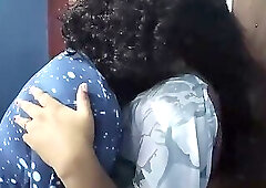 Bhabhi in Saree Lip Lock, Armpit & Navel Licking Romance with Devar and Boobs Pressing