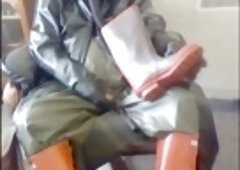 Rubber Thomas and close friend