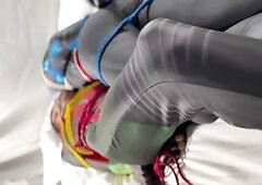 Nightwing Tied up And spanked