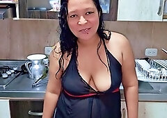 Squirting orgasm, stepmom, squirting pussy