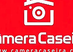 Tattooed, Latin brunette hair, Elisa Sanches is having an interracial three-some, in front of the camera