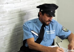 Full-bosomed Romi Rain fucks in front of the hubby