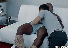 Young black basketball player fucked by gay big muscle coach