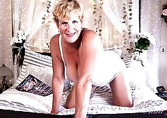 AuntJudys - Breasty Aged mother I'd like to fuck Mrs. Molly finds her spouse's porn