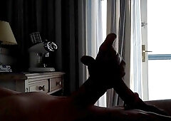 LONG wank in Lanzarote