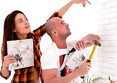 Cowgirl and anal action with impressive gal Roxy Dee