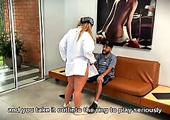 A karate class takes a lustful turn when I introduce my student's large dick into my hawt mother I'd like to fuck vagina!