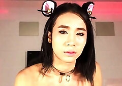 She-male Koko delivers oral bliss and gets pounded bareback