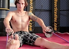 Next Door Male: Surfer's Secret: Outdoor Solo