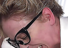 Big arse blonde Milf anal pounded