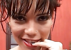 Natalia Prado get her tight ass stuffed with warm cum