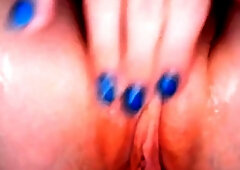 Perky tittied blonde feeding her lust for cock and cum