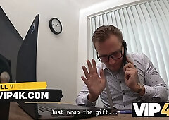 VIP4K. Amazon, her buzzing pussy, and the remote