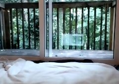 Arab girl masturbate with toys on webcam